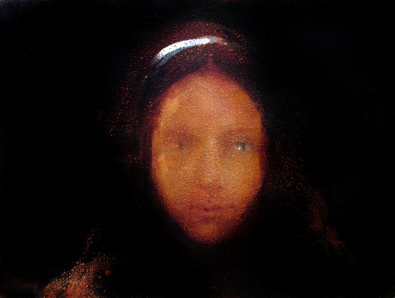 Blue Ribbon (12”x16”, Oil On Linen)