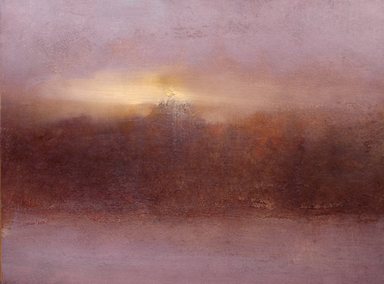 Gray Morning (12”x16”, Oil On Panel)