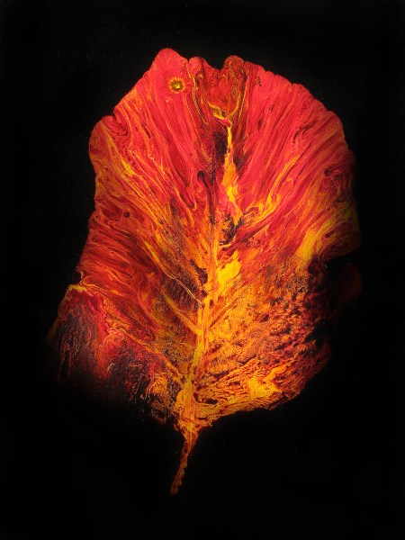September Leaf (Painting)