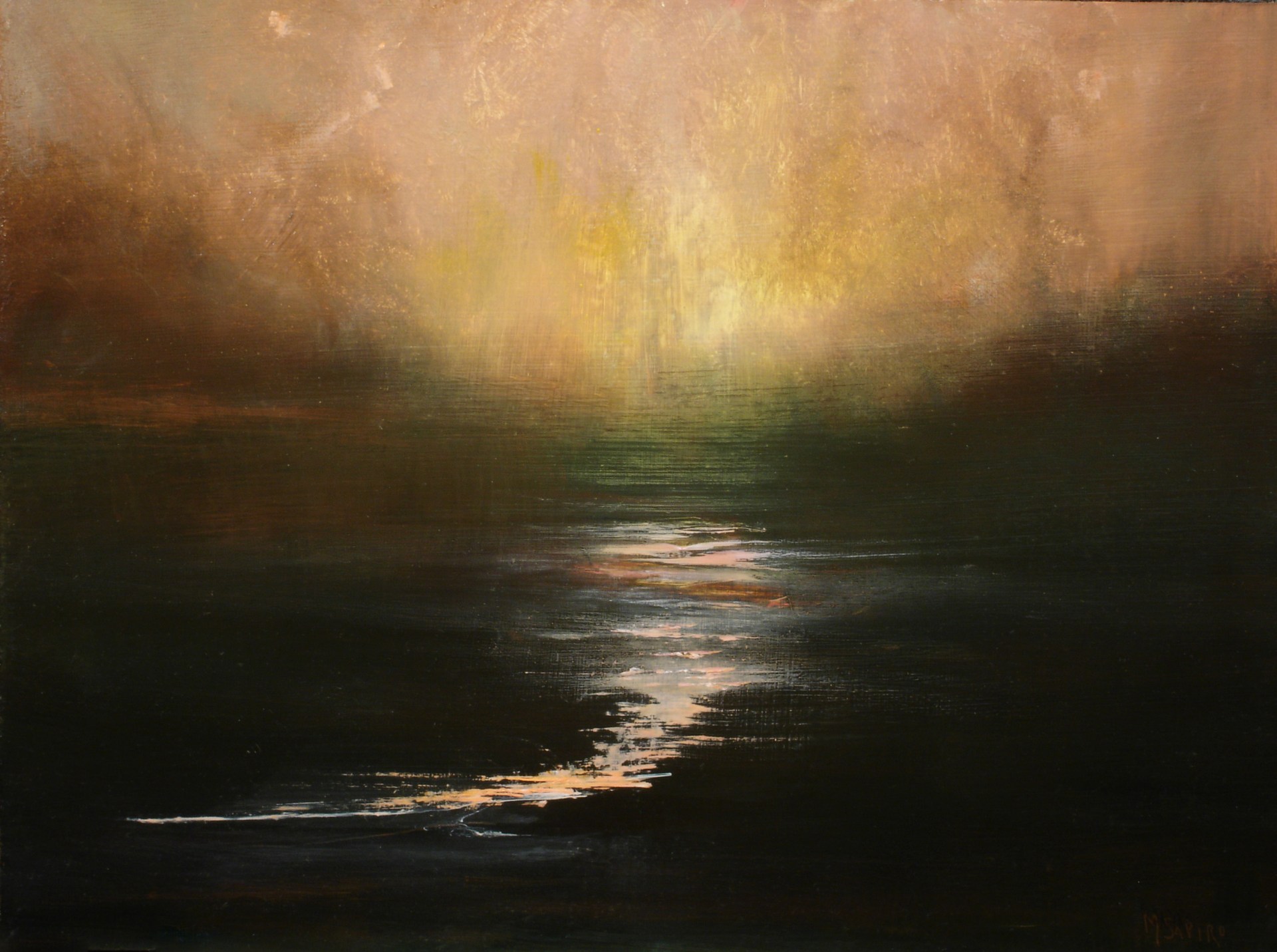 oil on panel  12"x16"