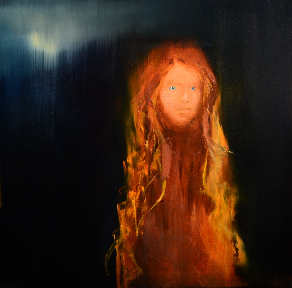 oil on linen 24"x24"