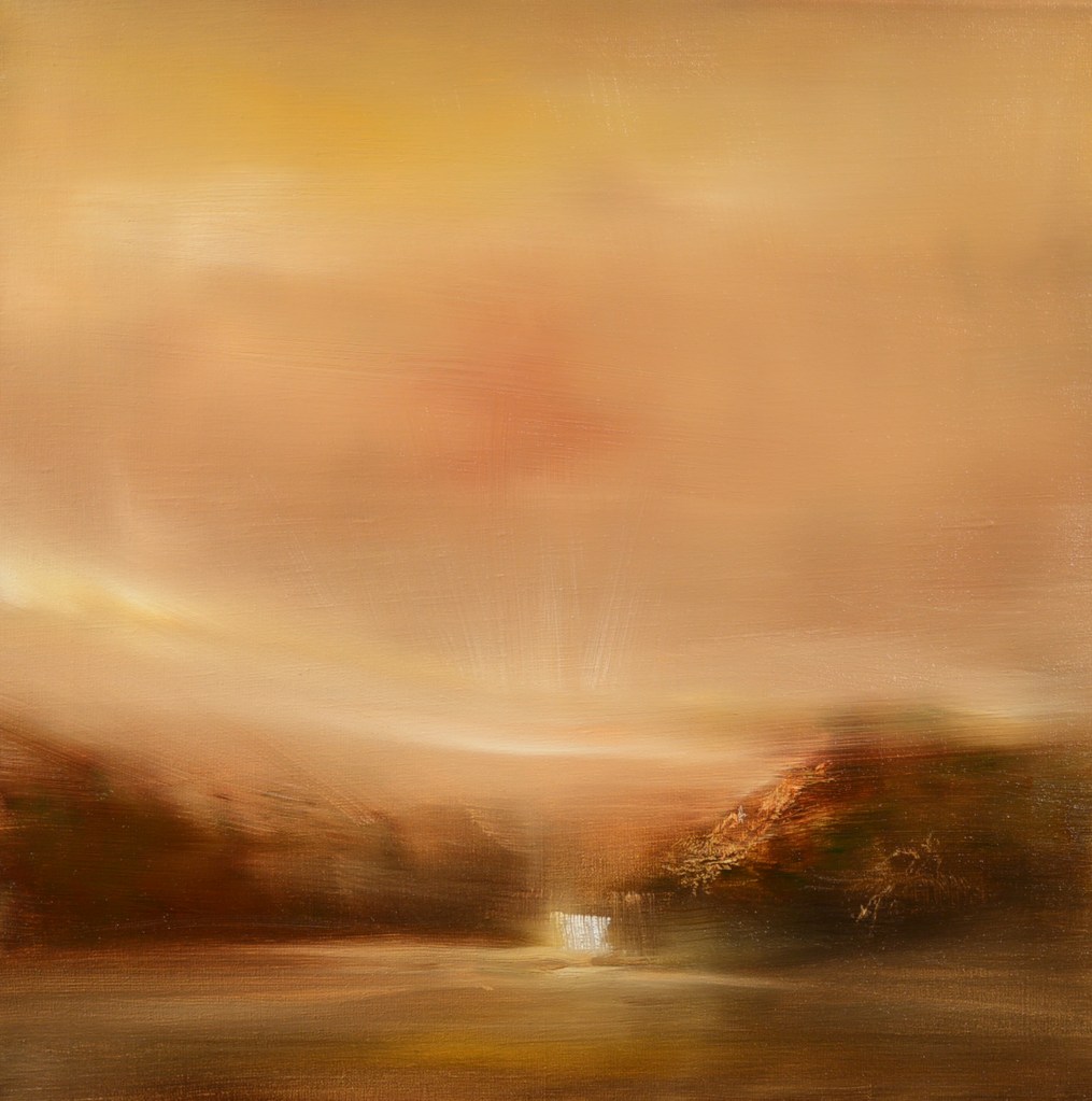 oil on linen 18"x18"