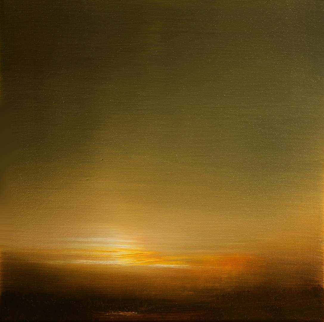 oil on linen  12"x12"