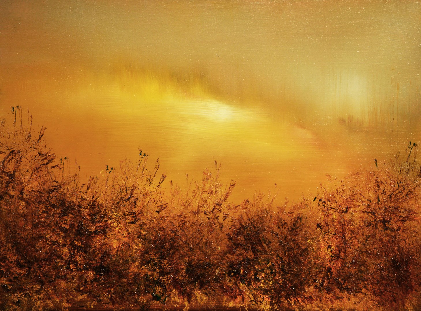 oil on panel  12"x16"