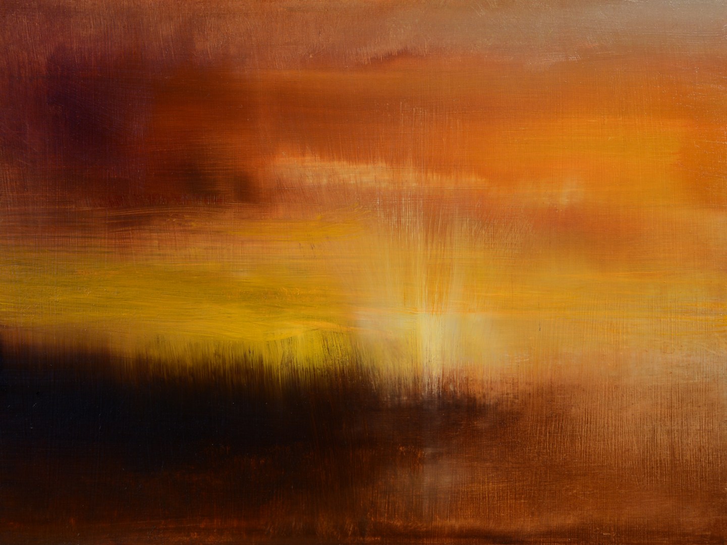 oil on panel  12"x16"