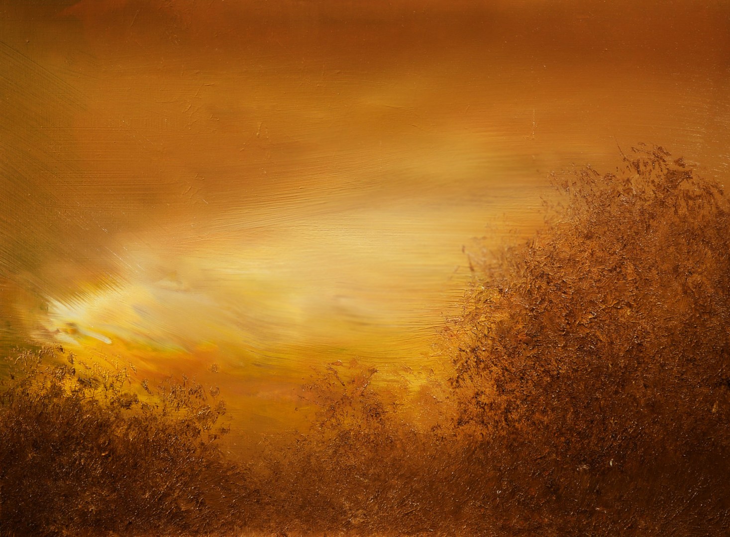 oil on panel  12"x16"