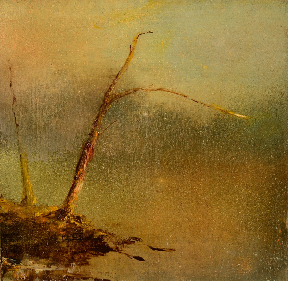 oil on canvas  16"x16"