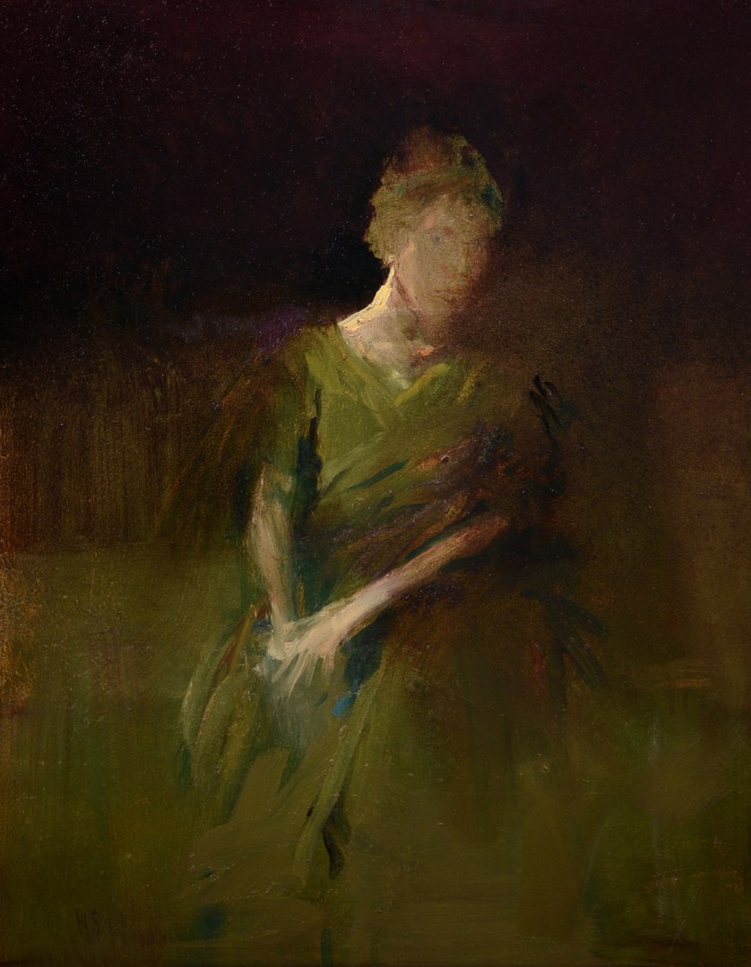 oil on panel  14"x11"