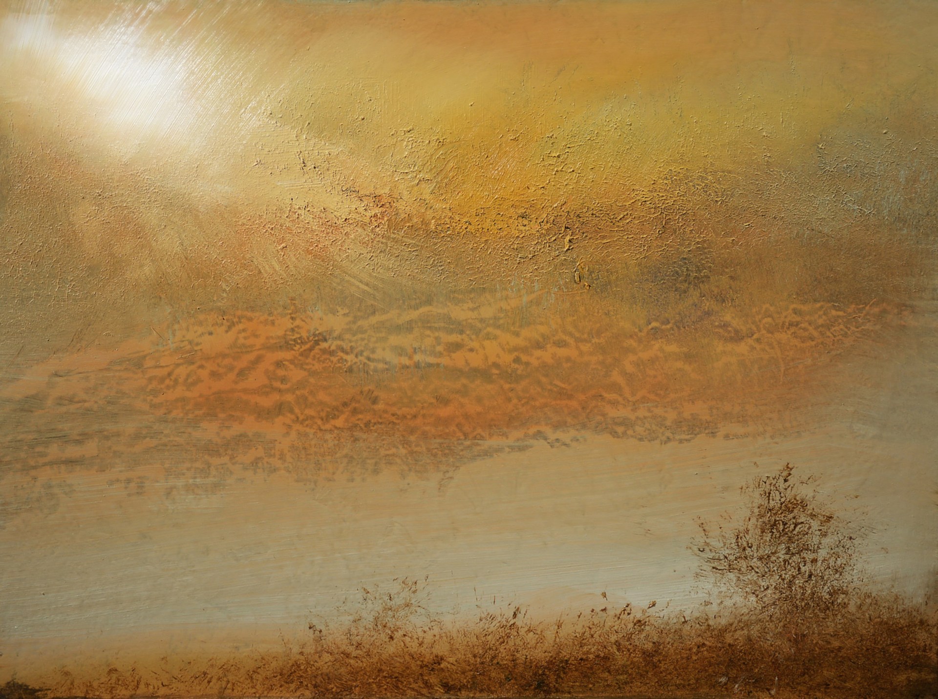 oil on panel  12"x16"