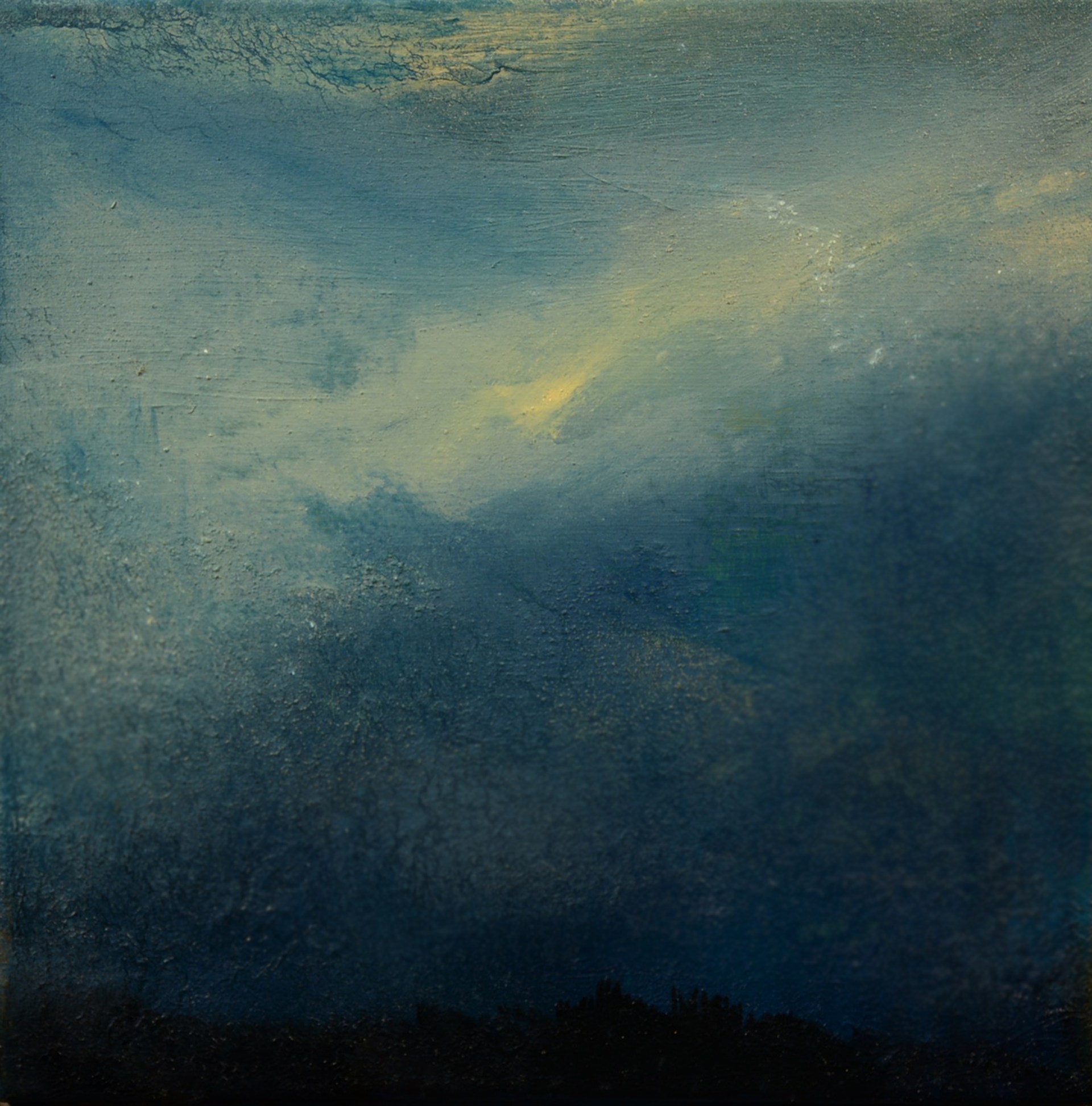 oil on linen  12"x12"