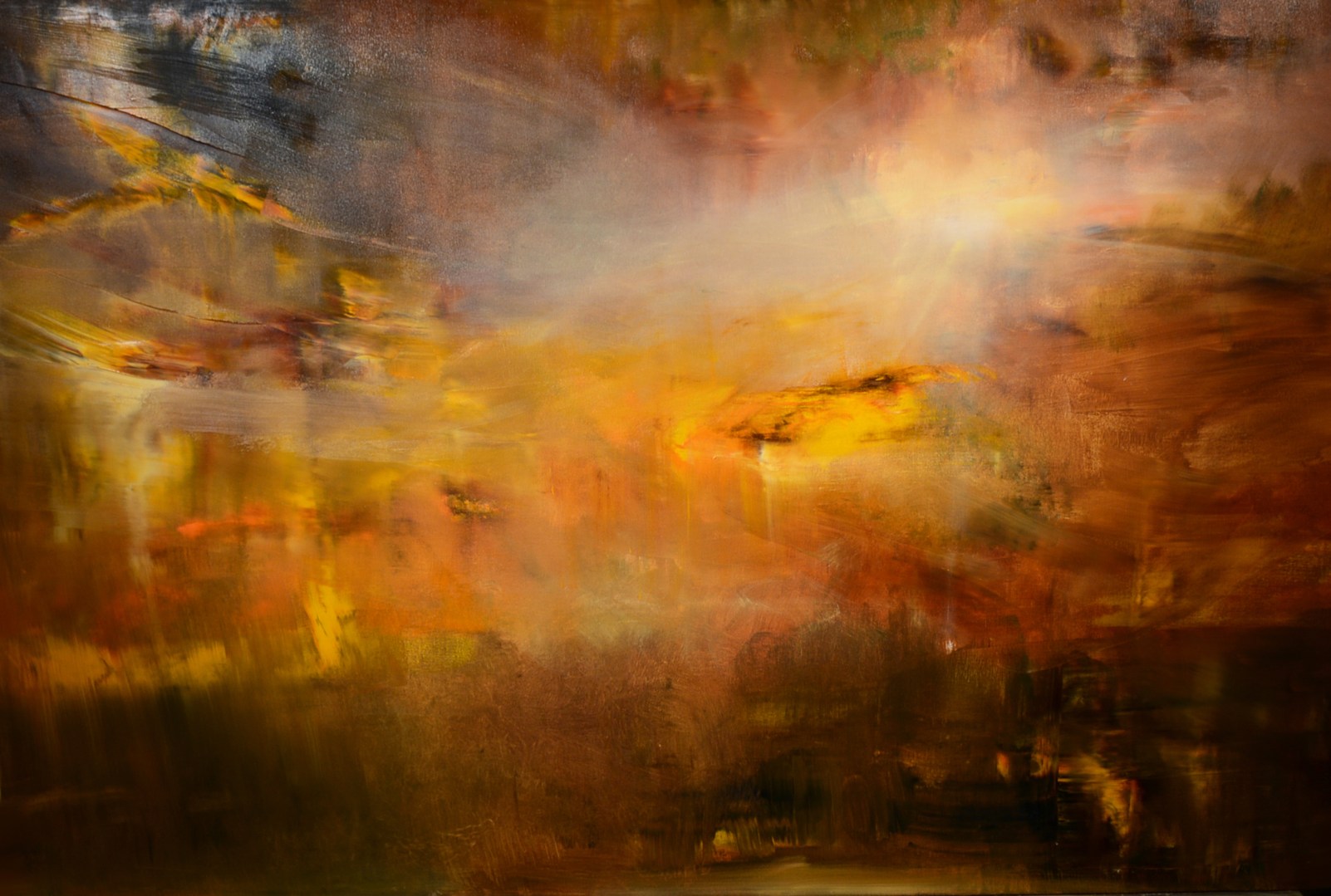 oil on canvas  48"x72"