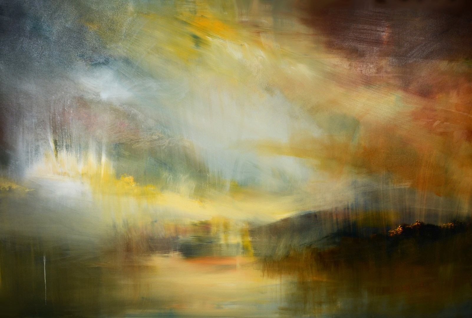 oil on canvas  48"x72"