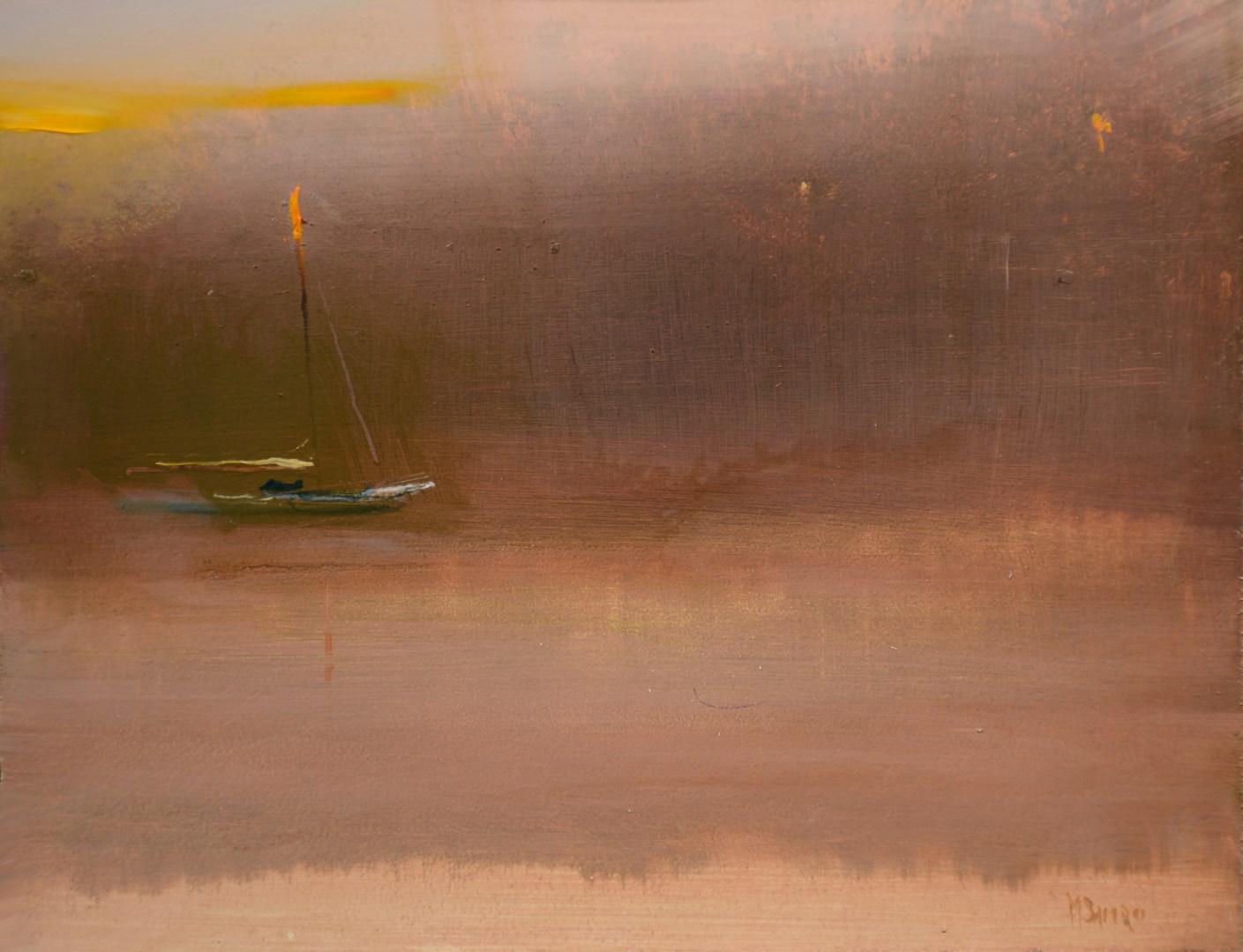 oil on panel  8"x10"