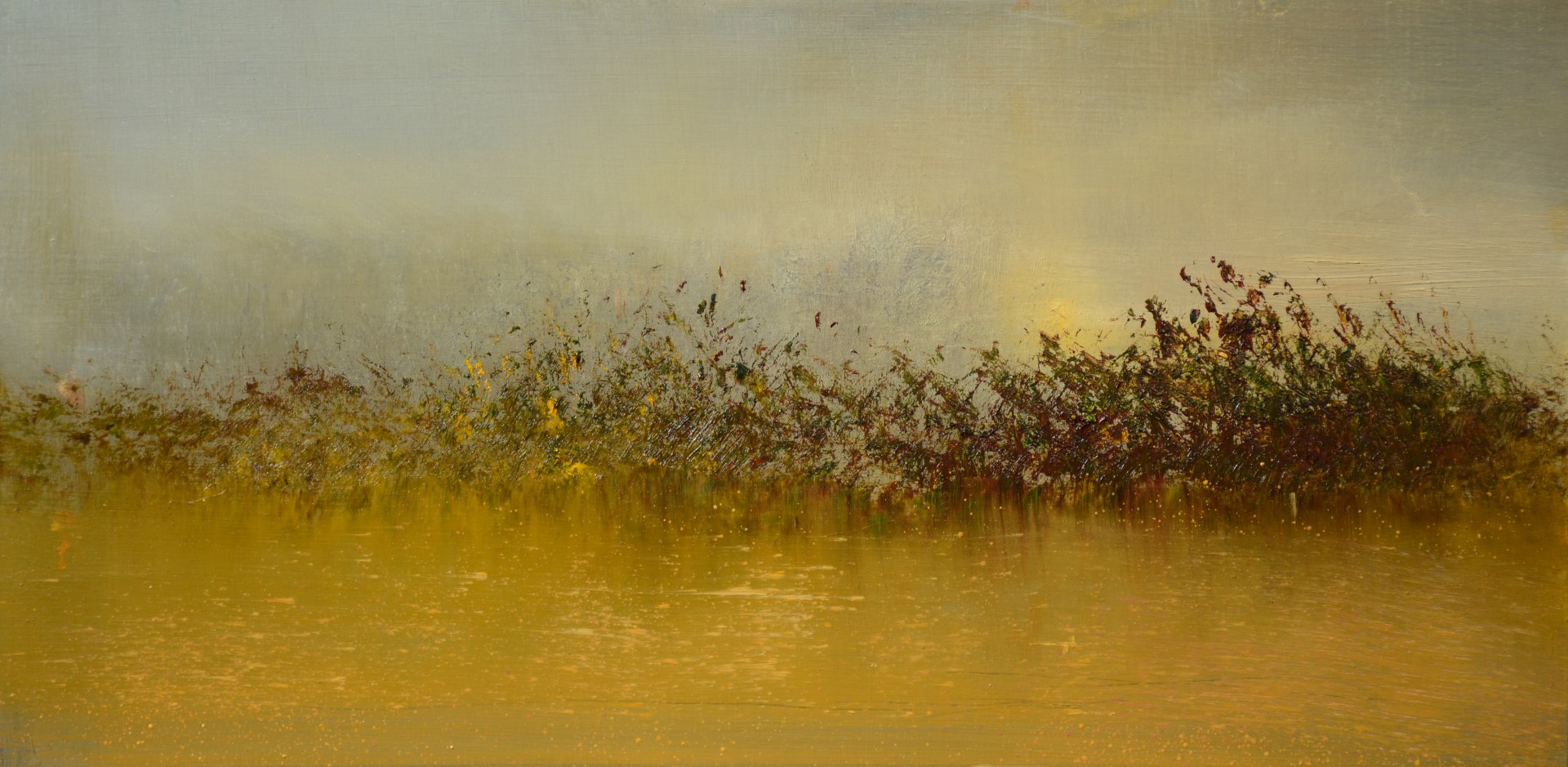 oil on panel  8"x16"