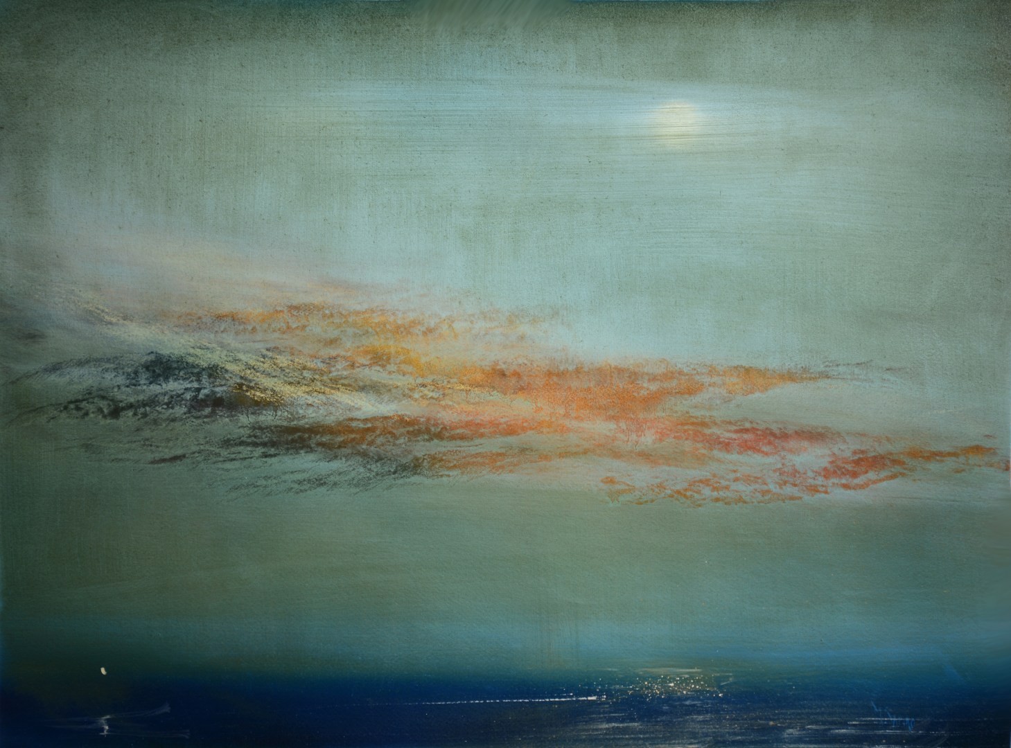 oil on prepared paper, 18"x24"