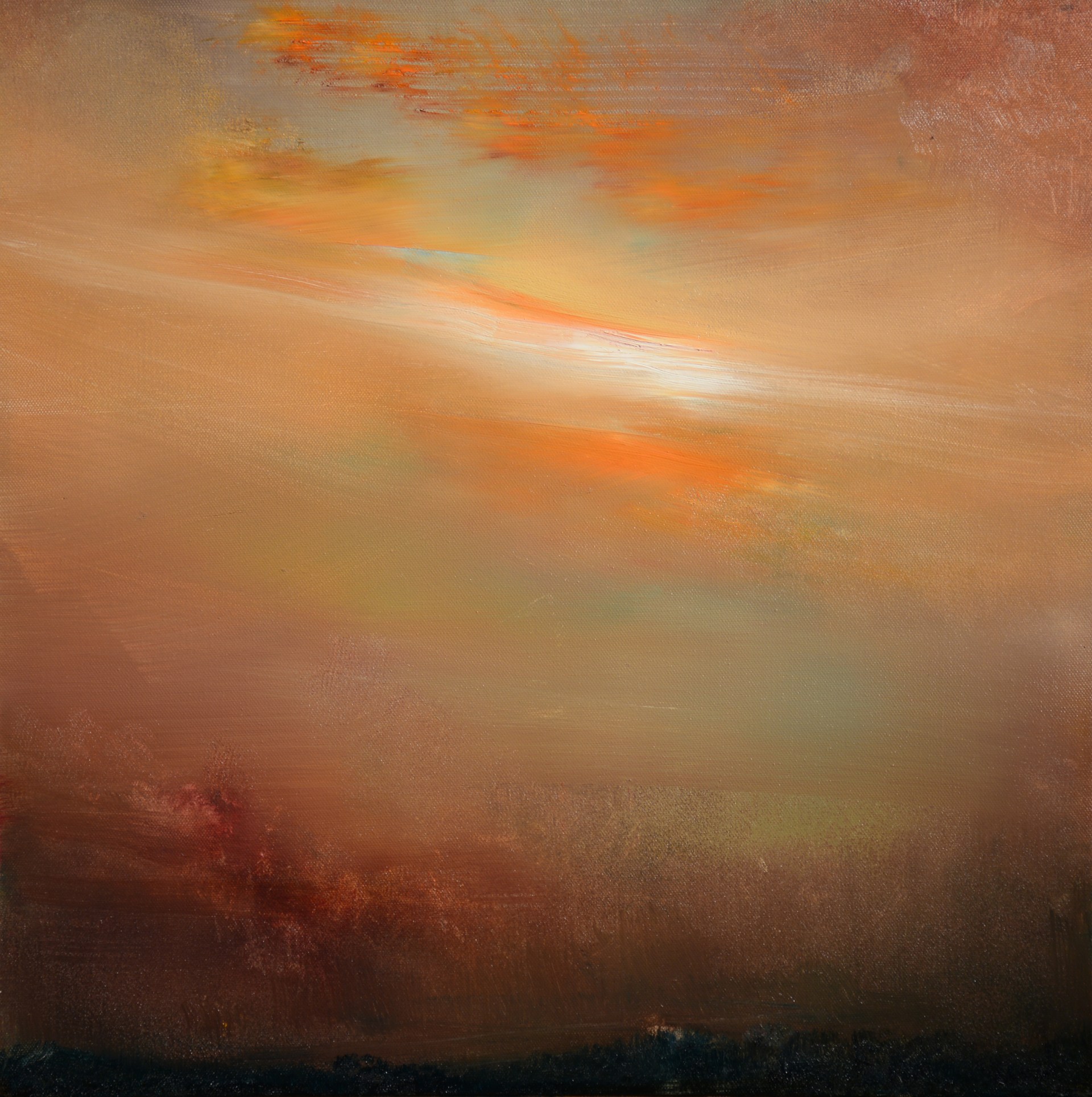 oil in canvas  20"x20"