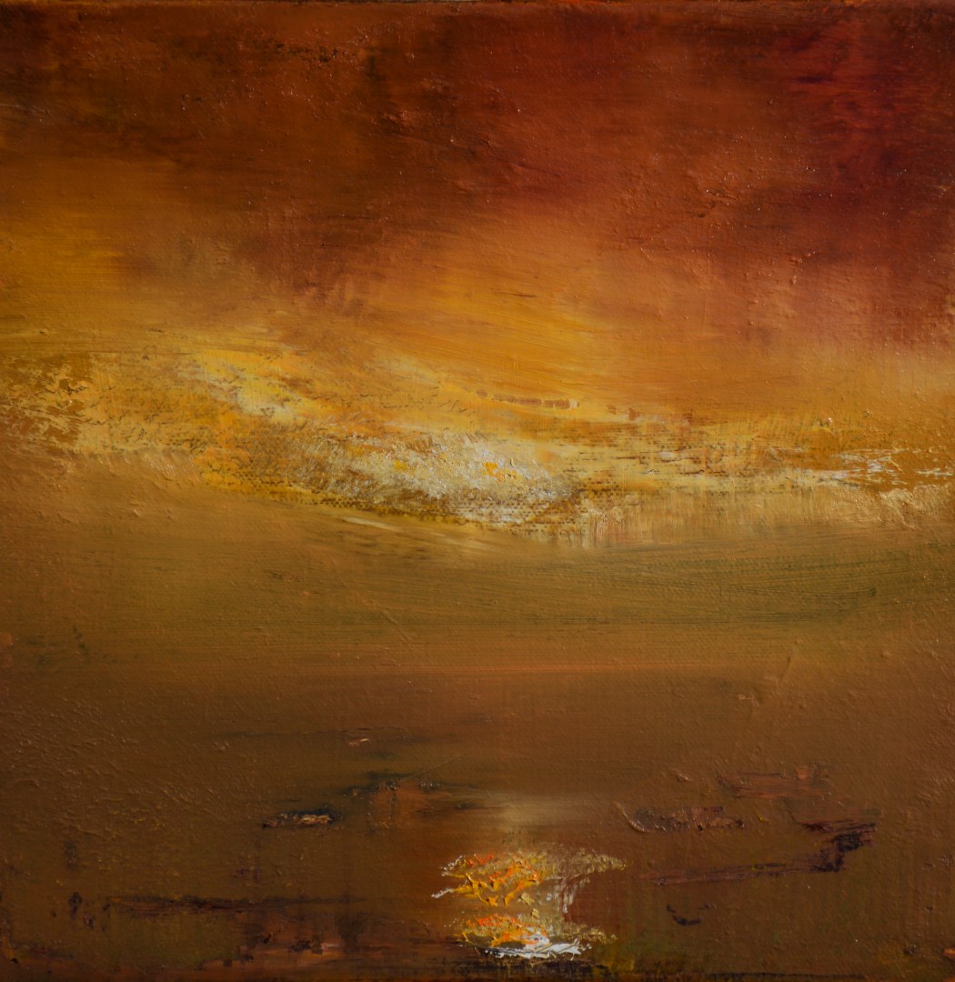 oil on canvas  10"x10"