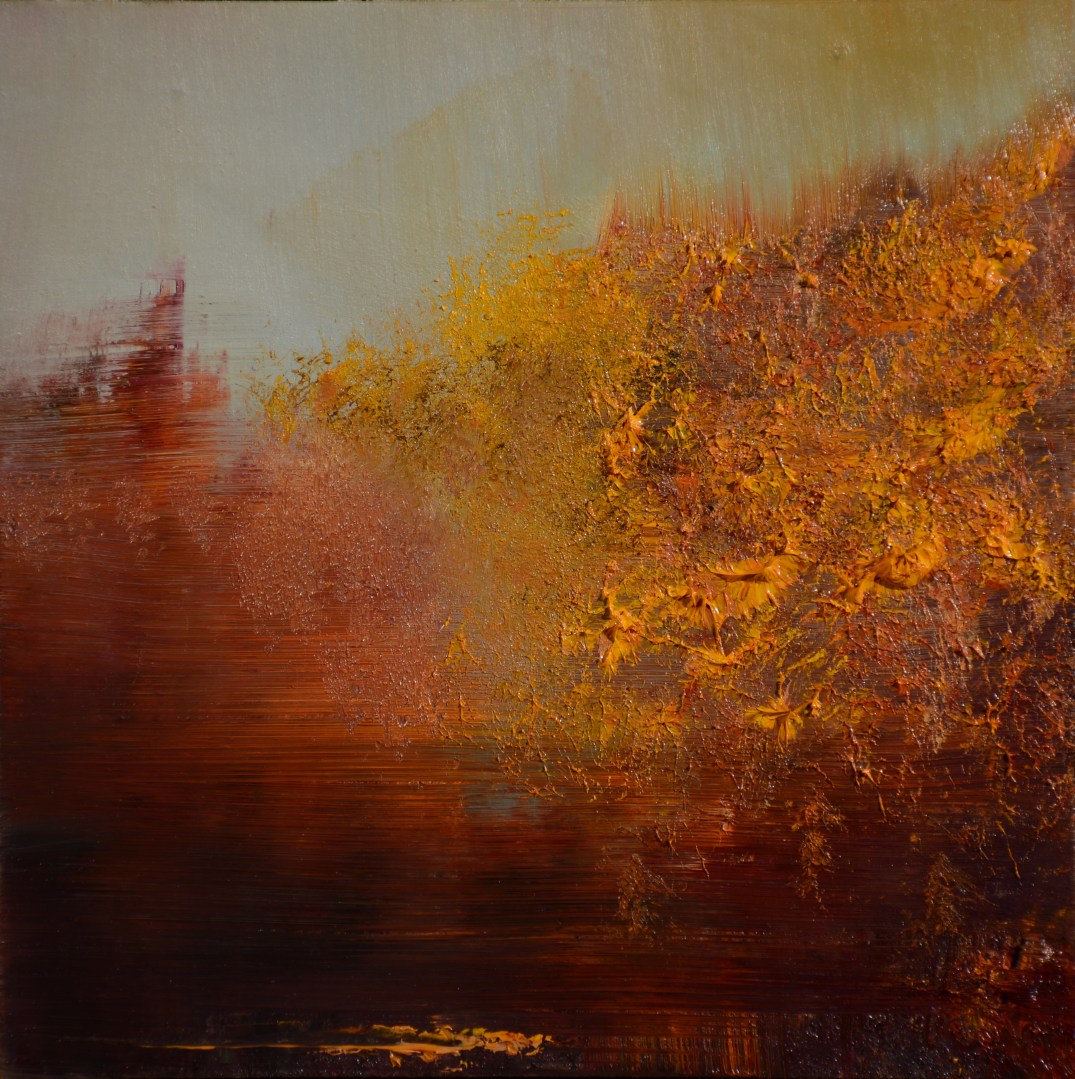 oil on cradled panel  10"x10"