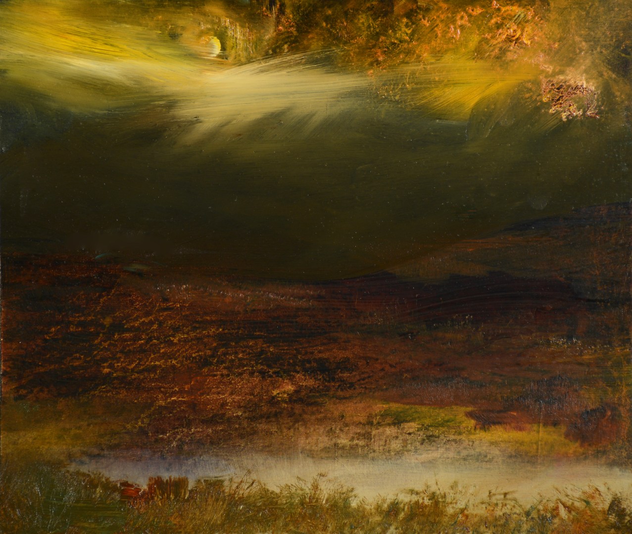 oil on panel  11"x13"