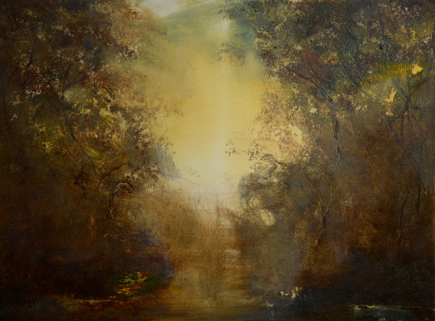 oil on canvas  18"x24"