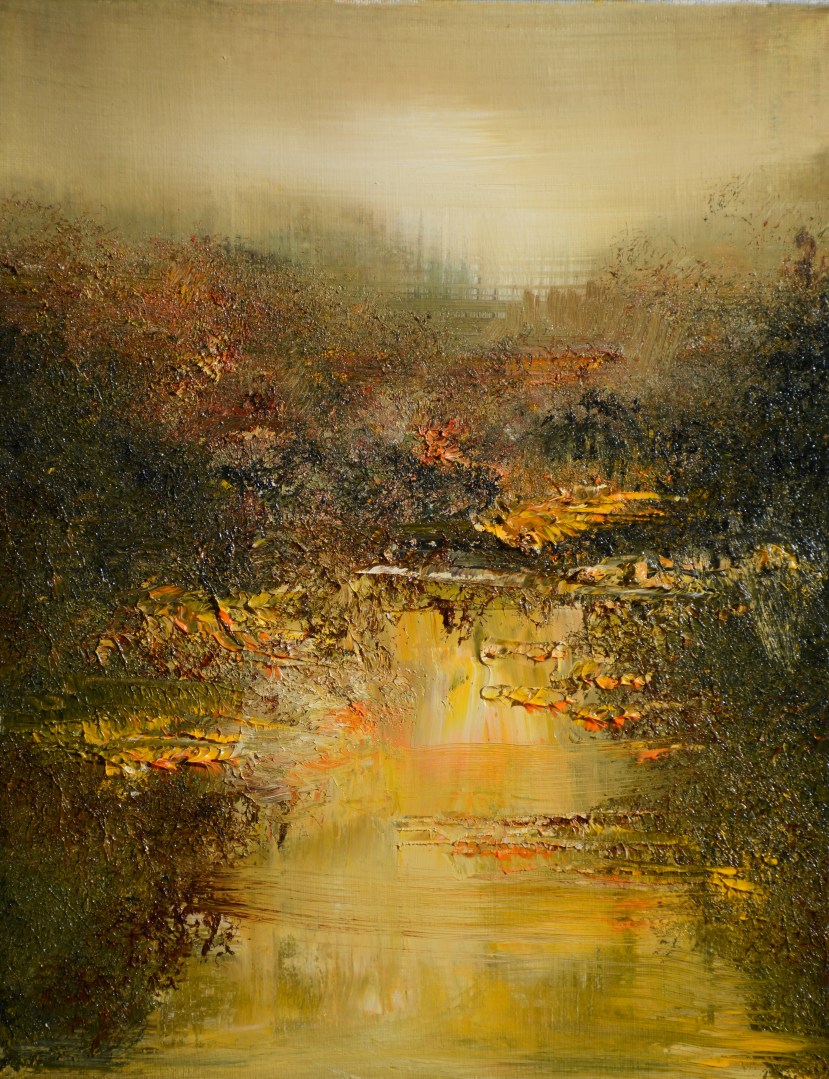 oil on canvas  14"x11"